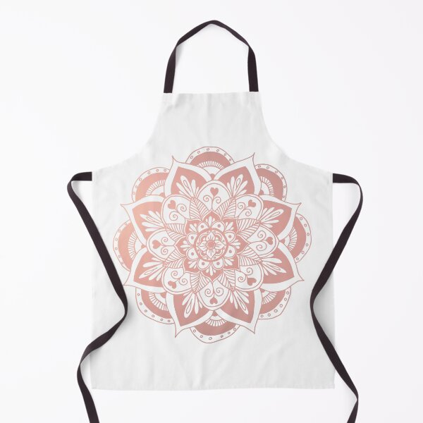 Item preview, Flower Rose Gold Mandala designed and sold by Julie Erin Designs.
