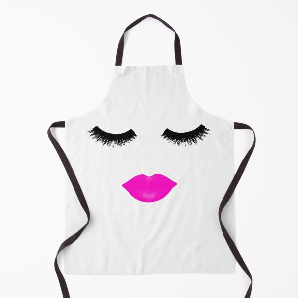 Item preview, Lips and Lashes Pink designed and sold by Julie Erin Designs.