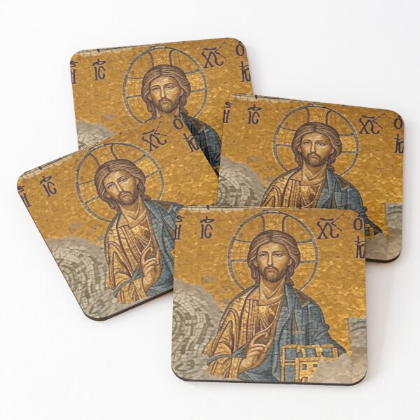 Item preview, Byzantine Gold Mosaic of Christ from Hagia Sophia designed and sold by Naomi Gutierrez Parrish.