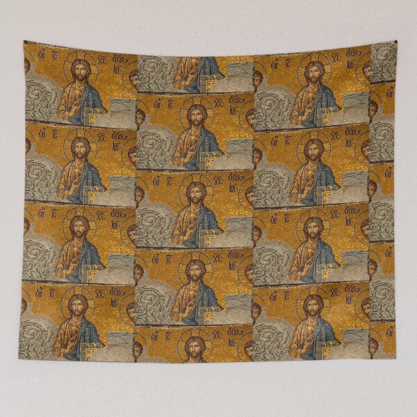 Item preview, Byzantine Gold Mosaic of Christ from Hagia Sophia designed and sold by Naomi Gutierrez Parrish.