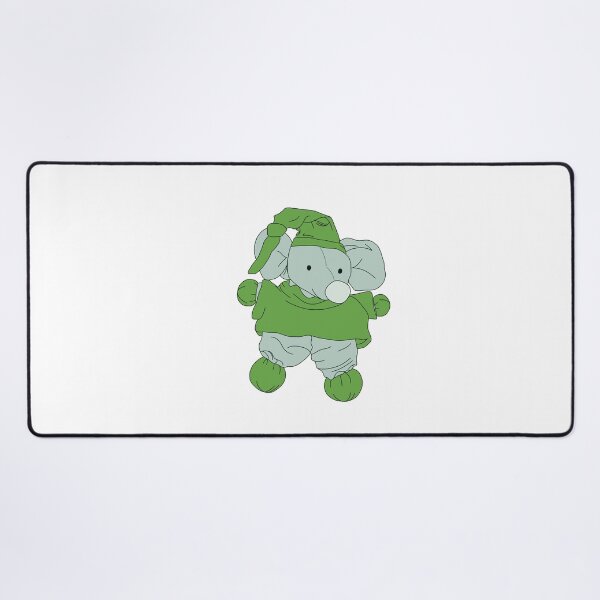 Item preview, grey mouse with green accents designed and sold by Designsforallx.