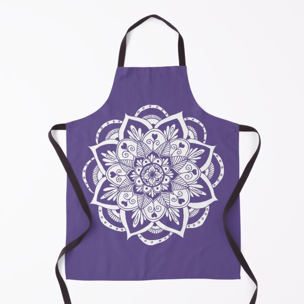 Item preview, Ultraviolet Flower Mandala designed and sold by Julie Erin Designs.