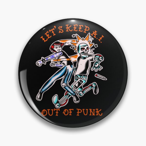 Item preview, keep a.i. out of punk designed and sold by rafaelwolf.