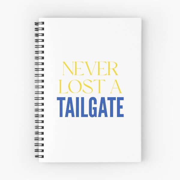Item preview, Never Lost a Tailgate Fun Quote Maize Blue designed and sold by Stickers by @molllyclare.
