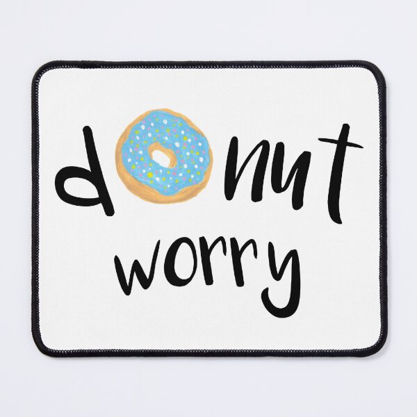 Item preview, Donut Worry Blue designed and sold by Julie Erin Designs.