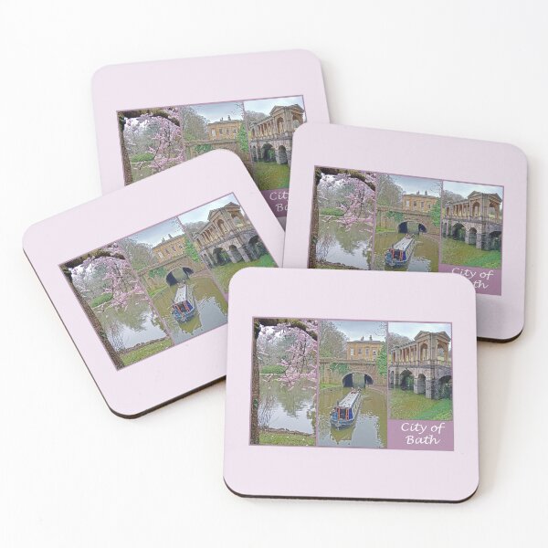 Item preview, City of Bath Collage, March 2025 designed and sold by RedHillDigital.