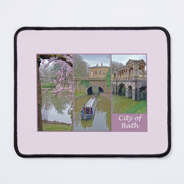 Item preview, City of Bath Collage, March 2025 designed and sold by RedHillDigital.