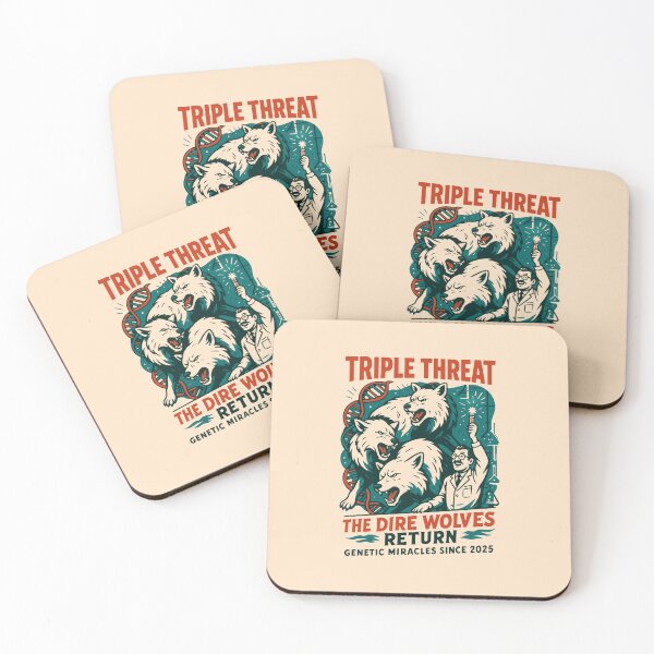 Item preview, Triple Threat: The Dire Wolves Return - Genetic Miracle designed and sold by zzz888.