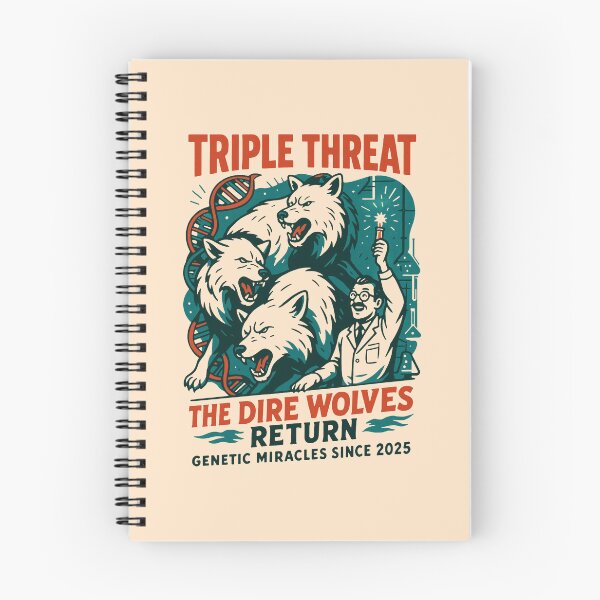 Item preview, Triple Threat: The Dire Wolves Return - Genetic Miracle designed and sold by zzz888.