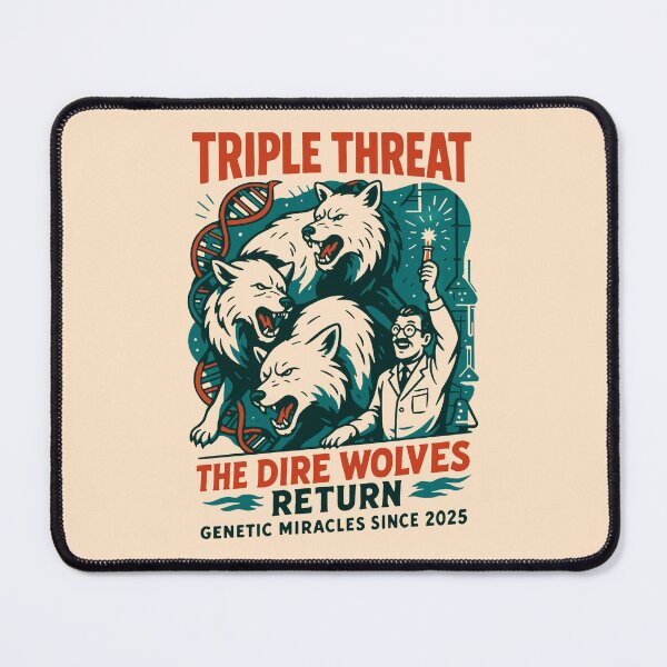 Item preview, Triple Threat: The Dire Wolves Return - Genetic Miracle designed and sold by zzz888.