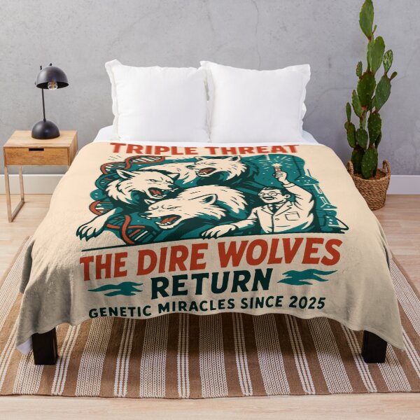 Item preview, Triple Threat: The Dire Wolves Return - Genetic Miracle designed and sold by zzz888.