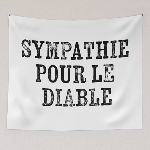 Item preview, Sympathy For The Devil designed and sold by BANDOFSCRIBBLE Hollywood.