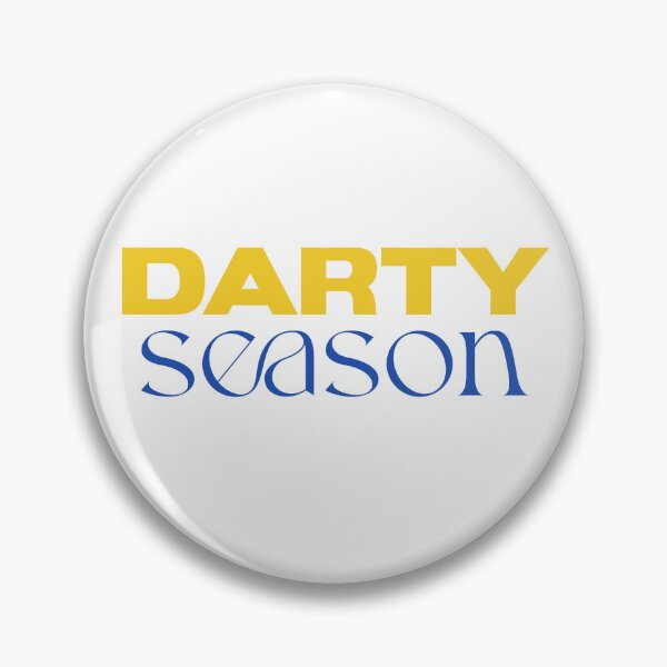 Item preview, Darty Season Bold Party Maize Blue designed and sold by Stickers by @molllyclare.