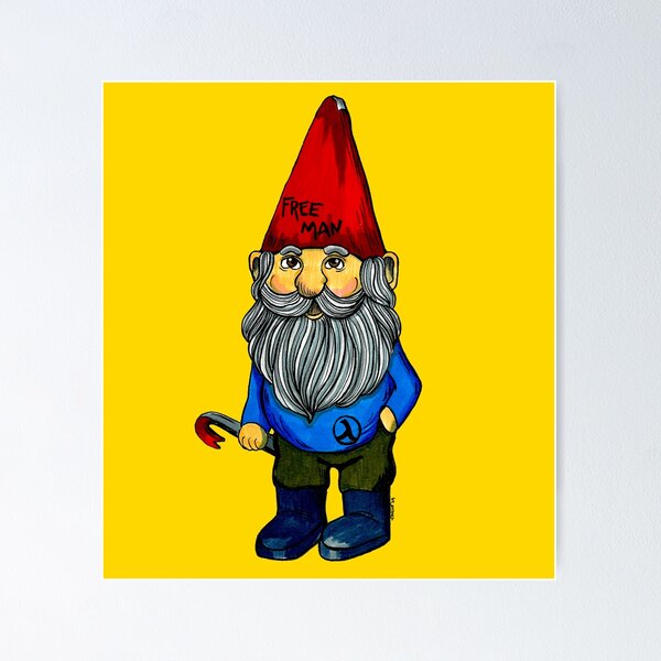 Aperçu de l'œuvre Gnome Freeman créée et vendue par ThaisMelo.