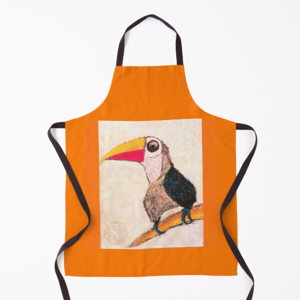 Item preview, Toucan in orange designed and sold by PumpkinStudioPL.