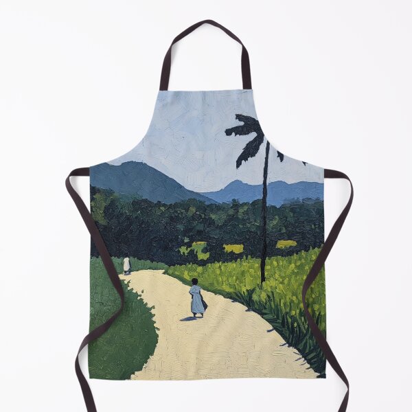 Item preview, India landscape | Post-impressionist painting style designed and sold by ComicsFactory.