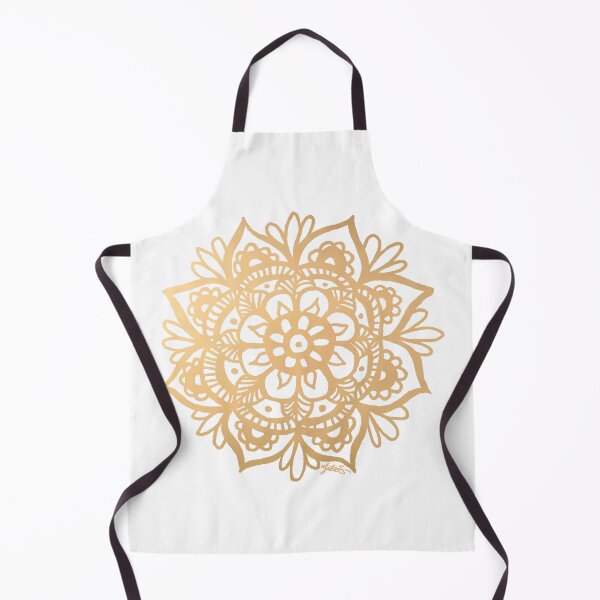 Item preview, Gold Mandala Flower designed and sold by Julie Erin Designs.