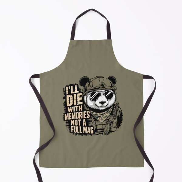 Item preview, I'll Die With Memories Not A Full Mag – Military Panda designed and sold by GRABAPSHOP.