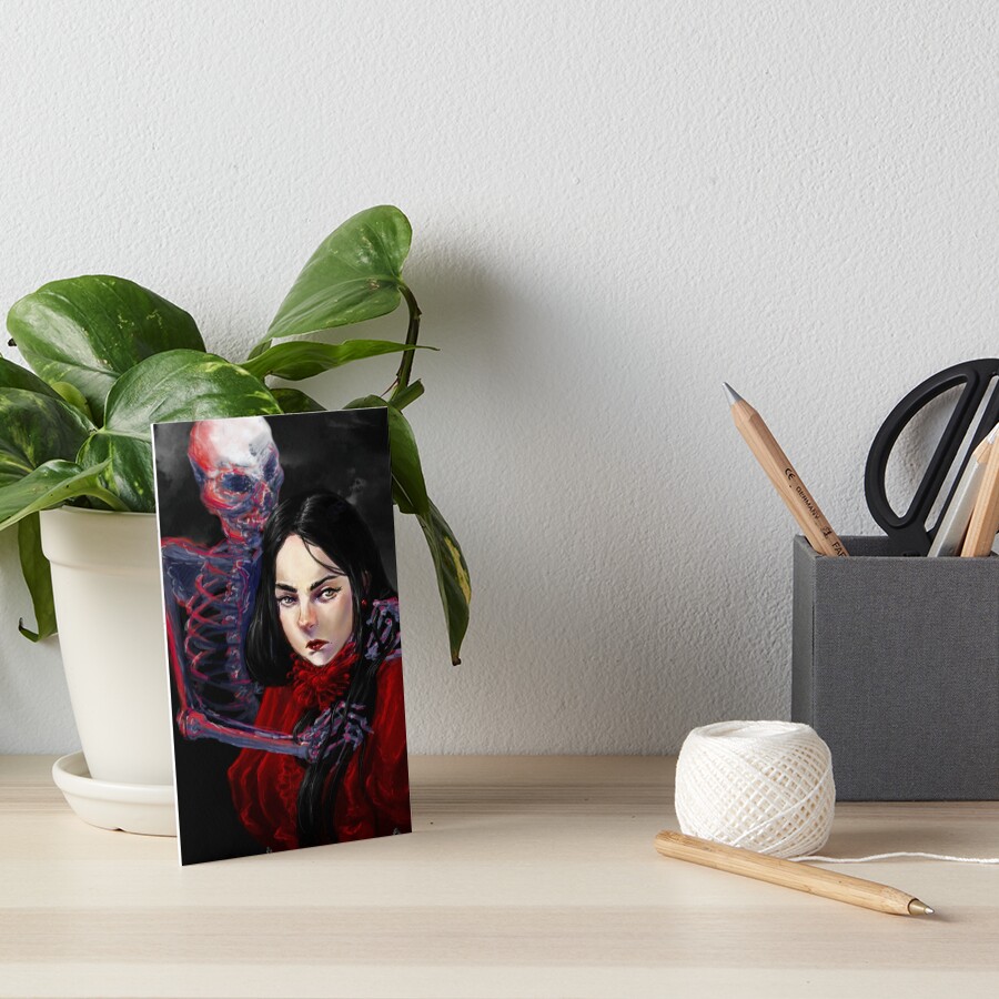 Item preview, Art Board Print designed and sold by NerdBlood.