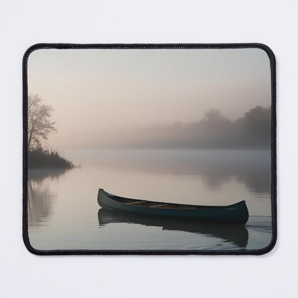 Item preview, Canoe on Misty Lake designed and sold by DankThreads.