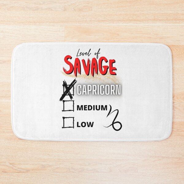 Item preview, Level of savage: CAPRICORN designed and sold by Krazy4Keepsakes.
