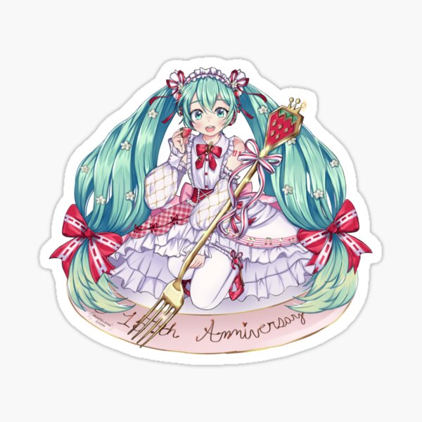 Artikel-Vorschau von Erdbeer-Miku, designt und verkauft von Madchansart.