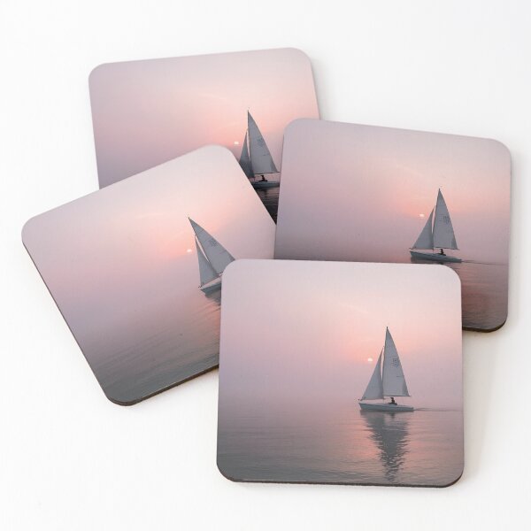 Item preview, Sailboat on Sunset Lake designed and sold by DankThreads.