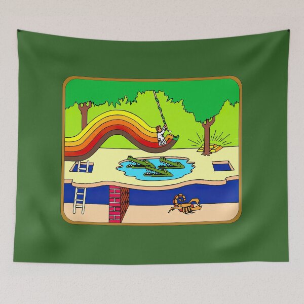 Item preview, PITFALL! RETRO VIDEO GAME designed and sold by RetroGeekChic.
