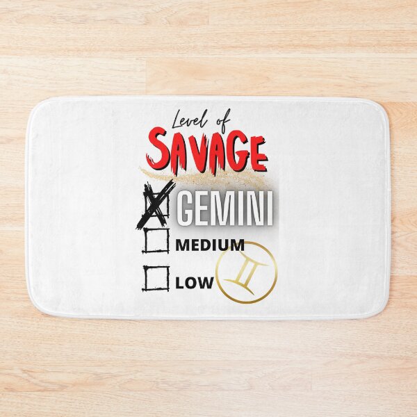 Item preview, Level of savage: GEMINI designed and sold by Krazy4Keepsakes.