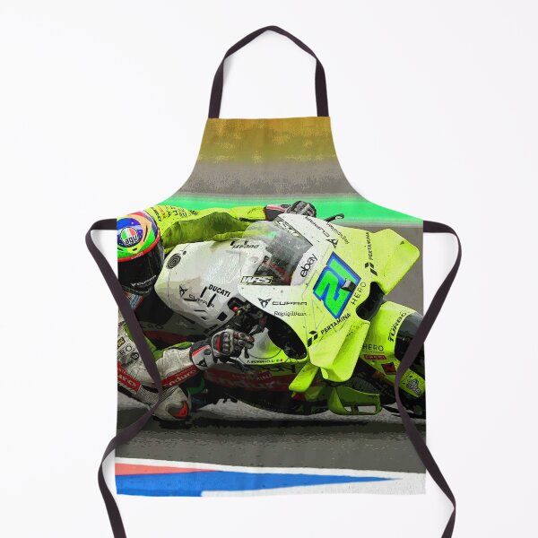 Item preview, Franco Morbidelli racing his 2025 MotoGP Motorcycle on the Circuit of the Americas abstract designed and sold by Rodissimus1984.