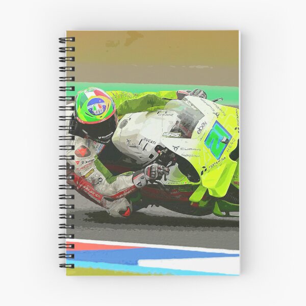 Item preview, Franco Morbidelli racing his 2025 MotoGP Motorcycle on the Circuit of the Americas watercolor designed and sold by Rodissimus1984.