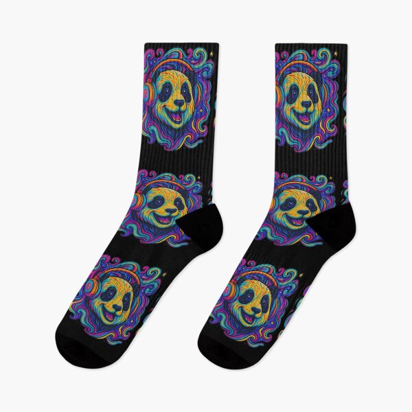 Item preview, Psychedelic Panda Vibes designed and sold by Ambient Mind Design.