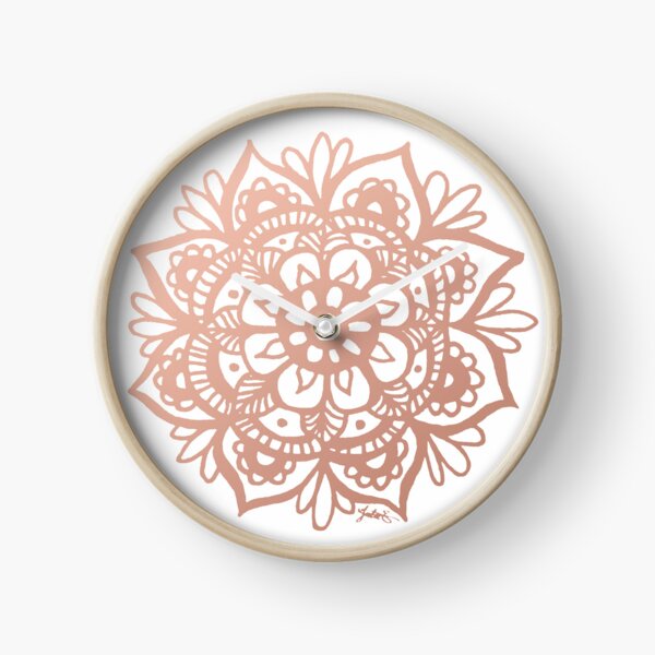 Item preview, Rose Gold Mandala Flower designed and sold by Julie Erin Designs.