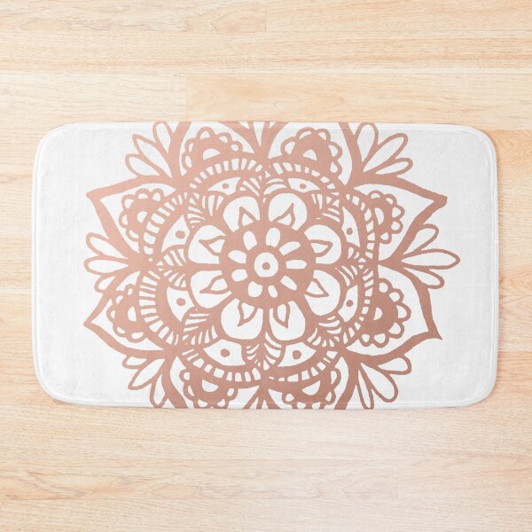 Item preview, Rose Gold Mandala Flower designed and sold by Julie Erin Designs.
