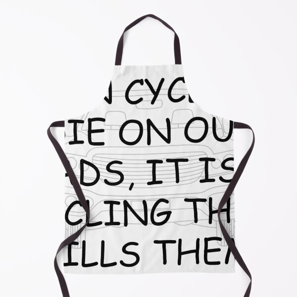 Item preview, When Cyclists Die On Our Roads, It Isn’t Cycling That Kills Them designed and sold by VisionWind.
