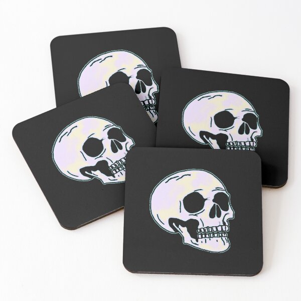 Item preview, Neon Glow Skull  designed and sold by artbyemme.