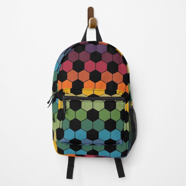 Item preview, Rainbow Earthy Gradient Soccer Print designed and sold by threadconnect.