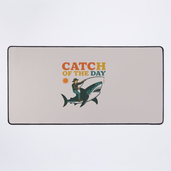 Item preview, "Catch Of The Day " Funny Fisherman's humor, fishing fans, retro flair. designed and sold by Right-UR.
