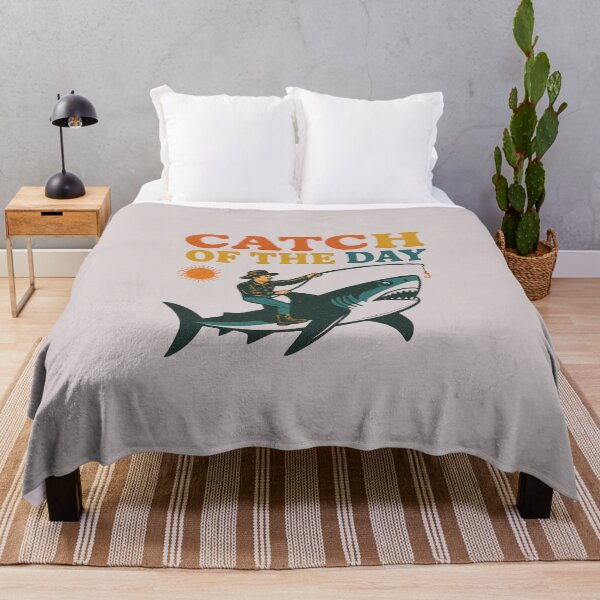 Item preview, "Catch Of The Day " Funny Fisherman's humor, fishing fans,  retro flair. designed and sold by Right-UR.
