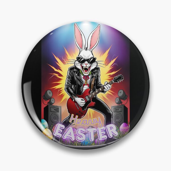 Item preview, HEAVY EASTER, Happy Easter Bunny, Happy Easter, Bunny designed and sold by GOLDENGARDENART.