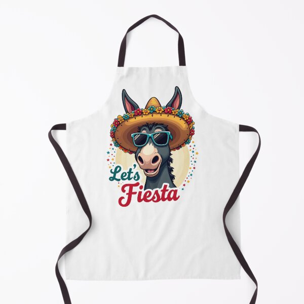 Item preview, Cinco de Mayo Donkey Let's Fiesta designed and sold by JumpJammiesTees.