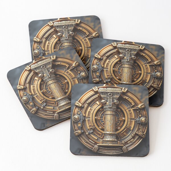 Item preview, Pillar of Time, Egyptian steampunk relic designed and sold by VidyoeDesigns67.