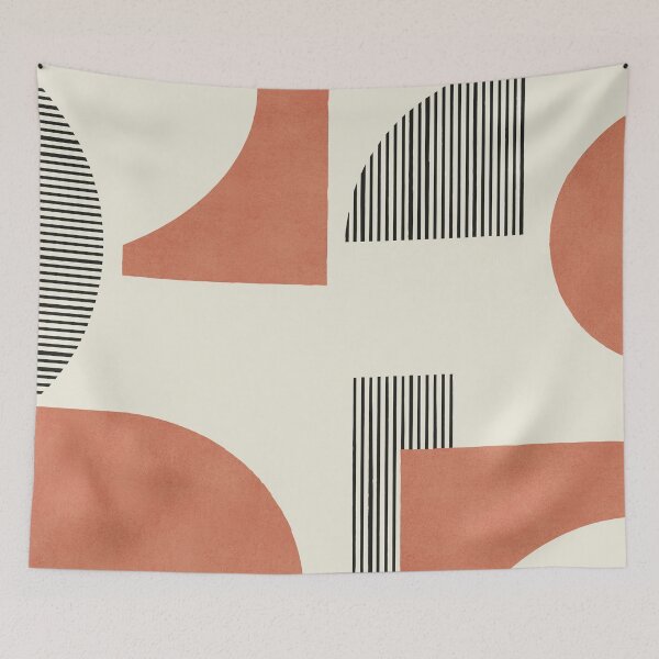 Item preview, Lines Composition - Orange designed and sold by moonlightprint.