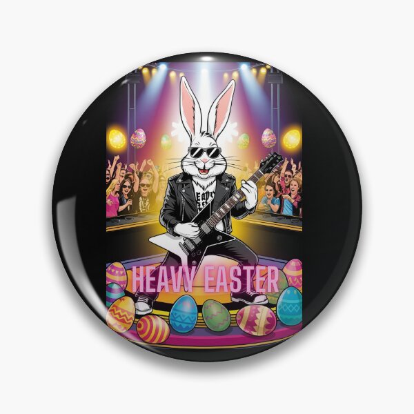 Item preview, HEAVY EASTER, Happy Easter Bunny, Happy Easter, Bunny designed and sold by GOLDENGARDENART.
