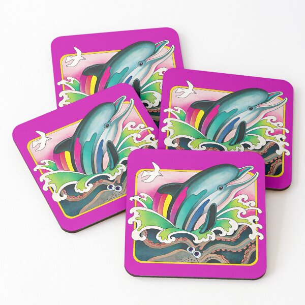 Item preview, DOLPHIN RETRO VIDEO GAME designed and sold by RetroGeekChic.