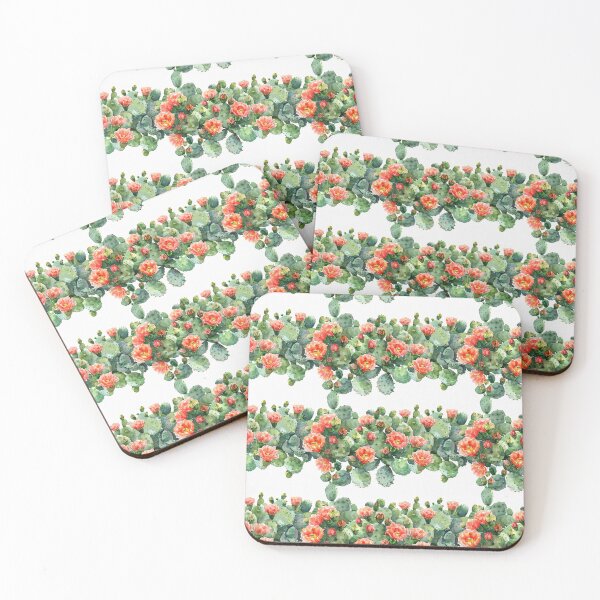 Item preview, Blooming Watercolor Prickly Pear designed and sold by NTGUILTY.