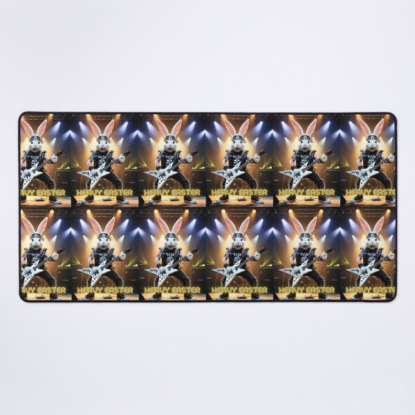 Item preview, Heavy Metal, HEAVY EASTER, Happy Easter Bunny, Happy Easter, Bunny designed and sold by GOLDENGARDENART.