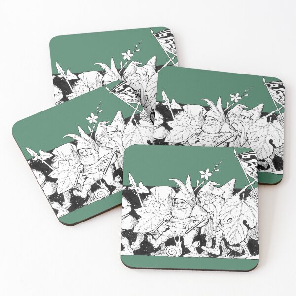 Item preview, Parade of Gnomes designed and sold by PinAndInk.