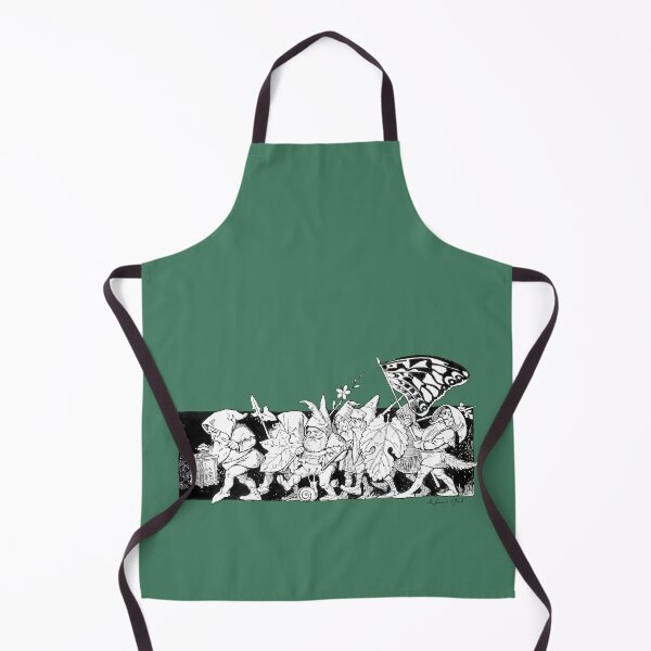 Item preview, Parade of Gnomes designed and sold by PinAndInk.