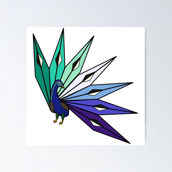 Item preview,  Gay Pride Peacock designed and sold by cjo582.